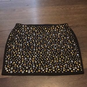 Bailey 44 studded mini skirt